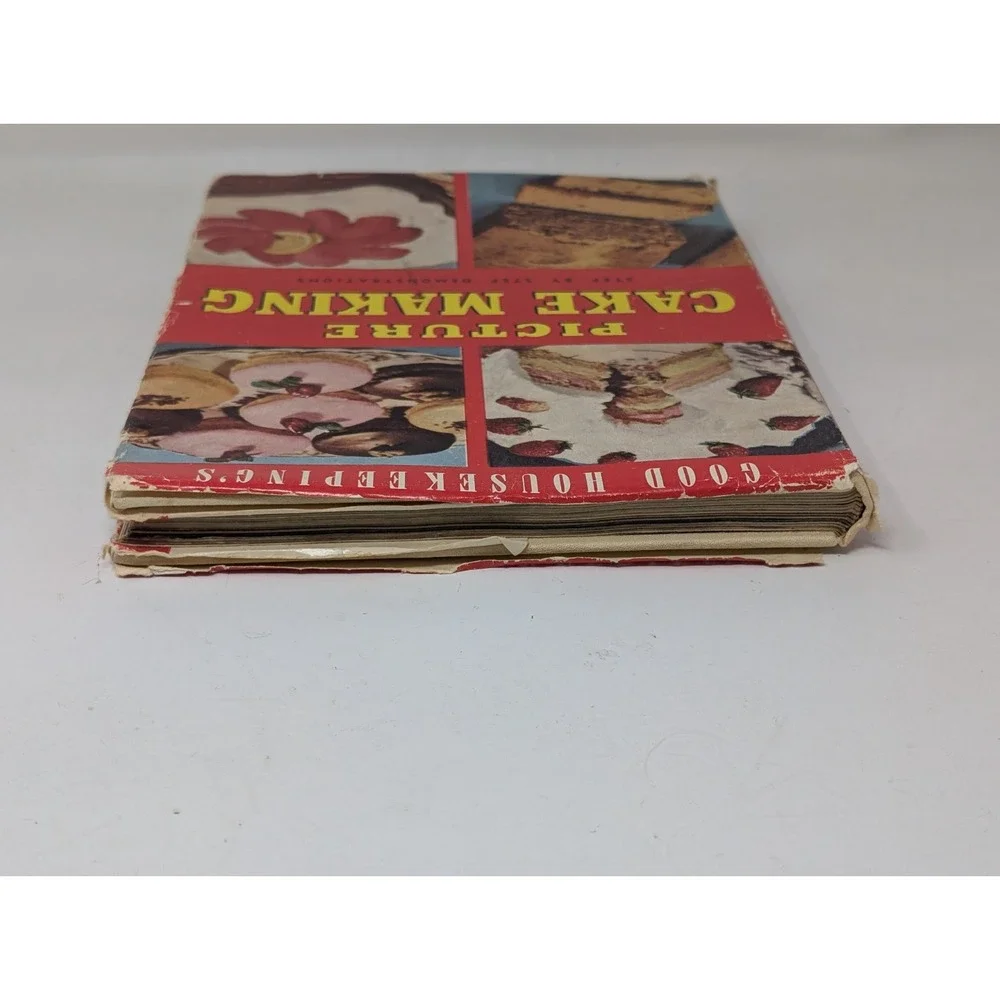 Vintage Good Housekeeping Cake Dessert Cookbook Making Australian Book 1950s 50s